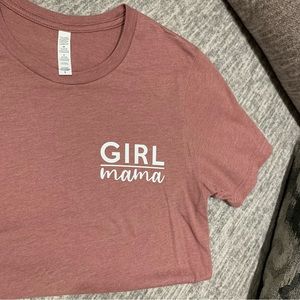 Girl Mama T-shirt Daughter